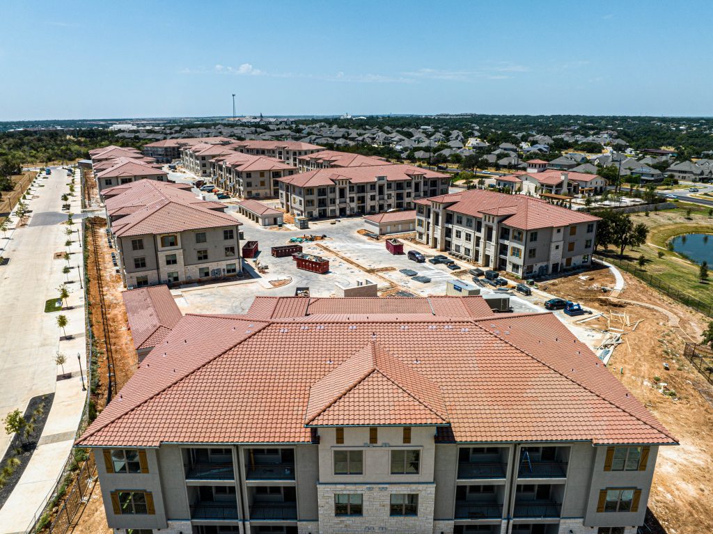 Austin Multifamily Concrete Tile Job