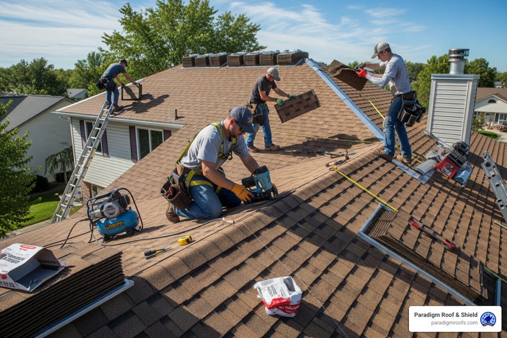 50 year roof shingle cost material and labor cost calculator