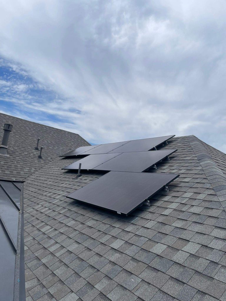 Solar Panels and Powerwall Batteries in Allen